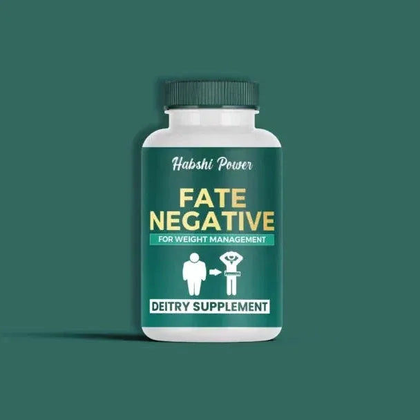 Fate Negative — Herbal Support for Healthy Weight Loss - Euro Herbax